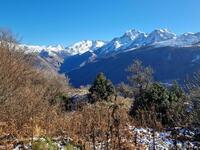 Vue depuis la Cabane vers Gourette Vue depuis la Cabane vers Gourette