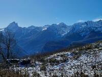 Vue depuis la Cabane côté sud Vue depuis la Cabane côté sud